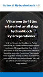 Mobile Screenshot of hydraulmek.se
